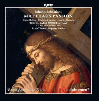 the album cover for J Bach S - Matthaus Passion