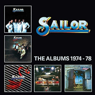the album cover for Sailor - Albums 1974-1978