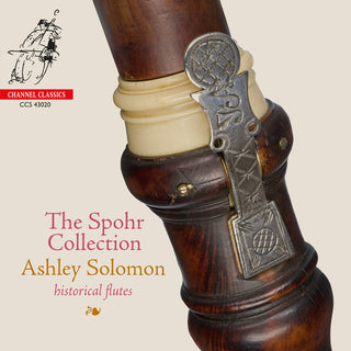 the album cover for Ashley Solomon - The Spohr Collection