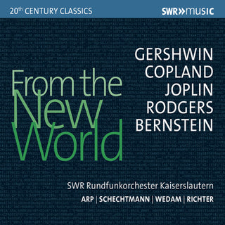 the album cover for Copland - From the New World