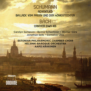 the album cover for J Bach S - Adventlied / Ballade Vom Pagen Und Konigstochter