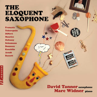 the album cover for Debussy / Tanner / Widner - Eloquent Saxophone