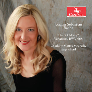 the album cover for J Bach S / Moersch - Goldberg Variations 988