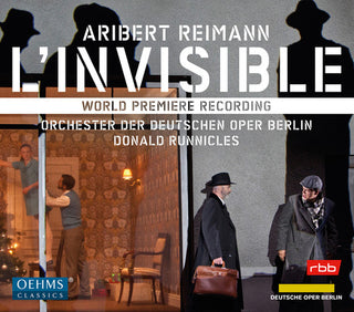the album cover for Reimann - L'invisible