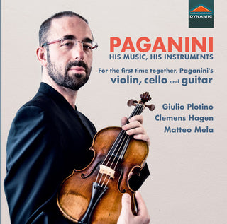 the album cover for Paganini / Plotino / Mela - His Music & His Instruments