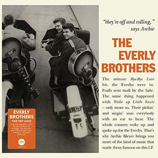 the album cover for The Everly Brothers - Everly Brothers [Limited White Colored Vinyl]