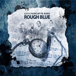 the album cover for Luca Princiotta - Rough Blue
