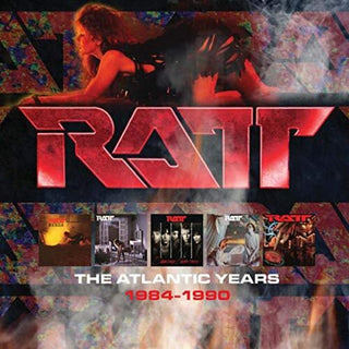 the album cover for Ratt - Atlantic Years 1984-1990