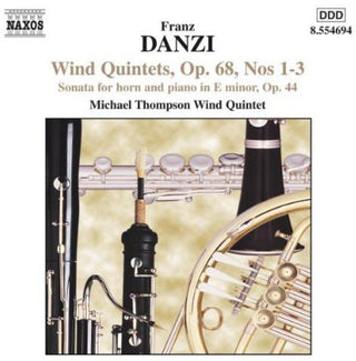 the album cover for Michael Thompson - Wind Quintets Op 68