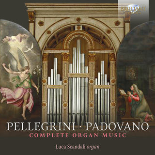 the album cover for Luca Scandali - Complete Organ Music