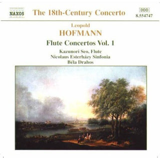 the album cover for Kazunori Seo - Flute Concertos 1