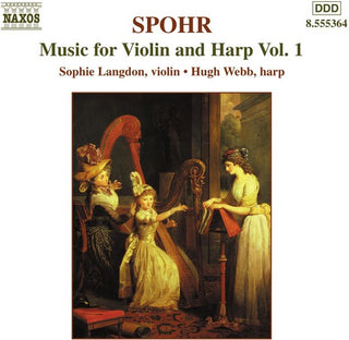 the album cover for Hugh Webb - Music for Violin & Harp 1