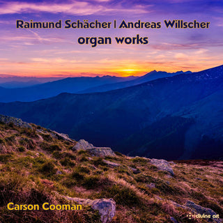 the album cover for Schacher / Cooman - Organ Works
