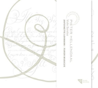 the album cover for Hellendaal / Lohmann / Musicus - Violin Sonatas