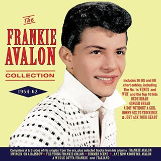 the album cover for Frankie Avalon - Collection 1954-62