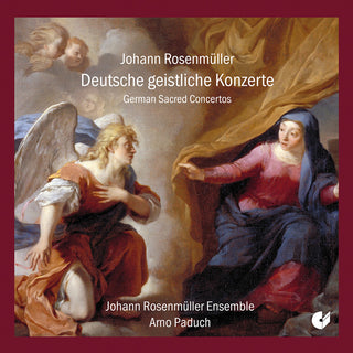 the album cover for Rosenmuller / Paduch - Deutsche Geistliche Konzerte