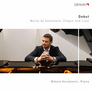 the album cover for Chopin / Avramovic - Debut