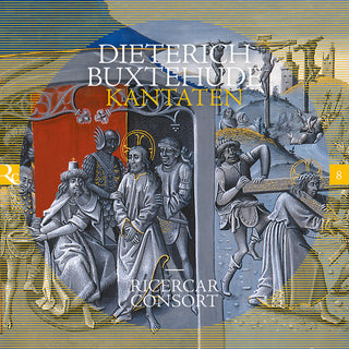the album cover for Buxtehude / Ricercar Consort - Kantaten