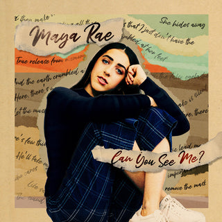the album cover for Maya Rae - Can You See Me?