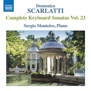 the album cover for Scarlatti / Monteiro - Keyboard Sonatas 23