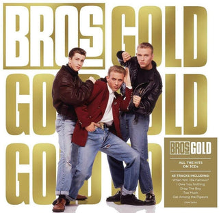 the album cover for Bros - Gold