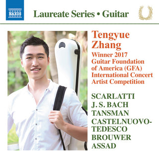 the album cover for J Bach S / Zhang - Laureate Series