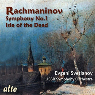 the album cover for Evgeny Svetlanov - Rachmaninov: Symphony No.1 Isle Of The Dead