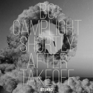 the album cover for Bc Camplight - Shortly After Takeoff