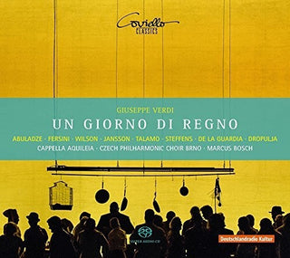 the album cover for Verdi / Abuladze / Bosch - Un Giorno Di Regno