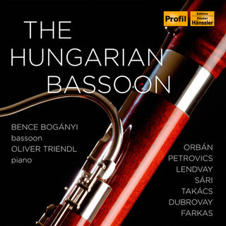 the album cover for Dubrovay / Bonganyi / Triendl - Hungarian Bassoon