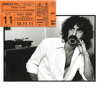 the album cover for Frank Zappa - Carnegie Hall [3 CD]