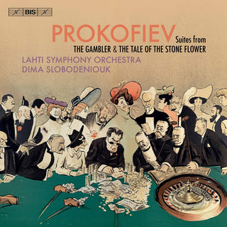 the album cover for Prokofiev / Lahti Symphony Orch / Slobodeniouk - Suites from the Gambler