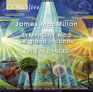 the album cover for Macmillan / Sixteen / Britten Sinfonia - Symphony 5