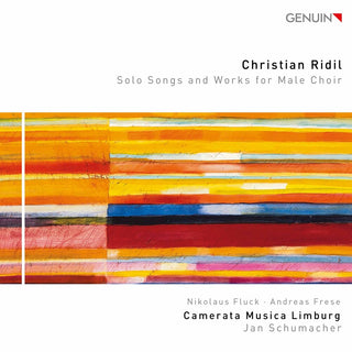 the album cover for Ridil / Fluck - Solo Songs & Works Male Choir