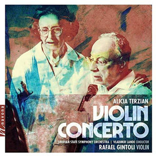 the album cover for Terzian / Siberian State Symphony Orch / Lande - Violin Concerto