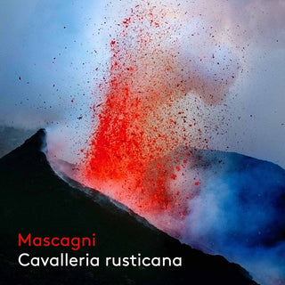 the album cover for Mascagni / Moore / Janowski - Cavalleria Rusticana
