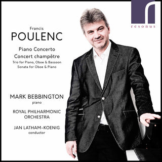 the album cover for Poulenc / Bebbington / Latham-Koenig - Piano Concerto