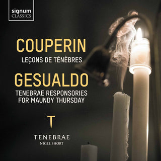 the album cover for Couperin / Tenebrae / Short - Lecons de Tenebres