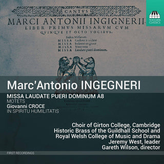 the album cover for Ingegneri / Wilson - Missa Laudate Pueri Dominum