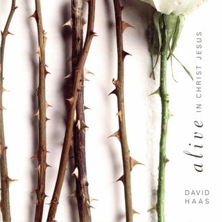 the album cover for David Haas - Alive in Christ Jesus
