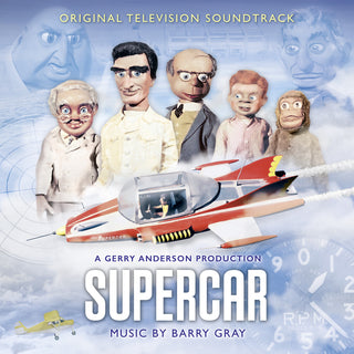 the album cover for Barry Gray - Supercar (Original Television Soundtrack)