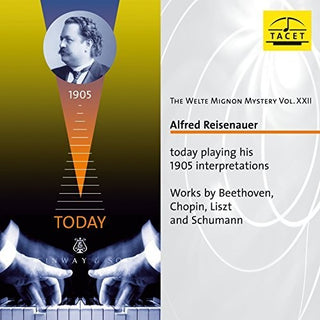 the album cover for Beethoven / Reisenauer - Welte Mignon Mystery 22