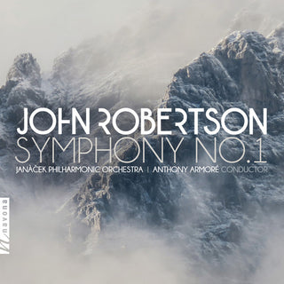 the album cover for Robertson - Symphony 1
