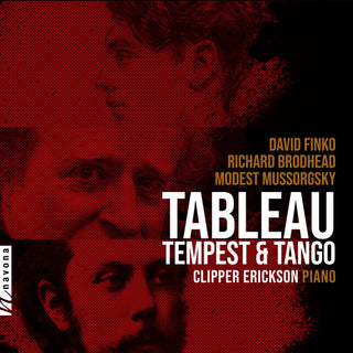 the album cover for Mussorgsky / Erickson - Tableau Tempest & Tango