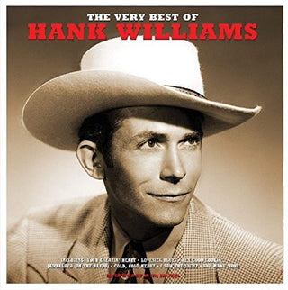 the album cover for Hank Williams - Very Best Of [Colored Vinyl] [180 Gram] (Red) (Uk)
