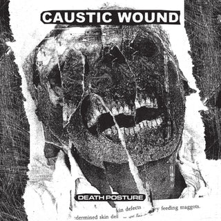 the album cover for Caustic Wound - Death Posture