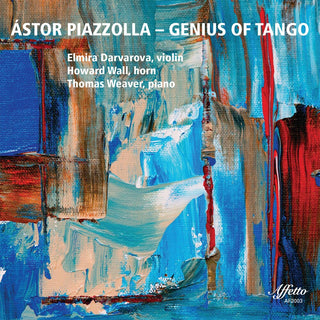the album cover for Piazzolla / Wall / Weaver - Genius Of Tango (2pk)