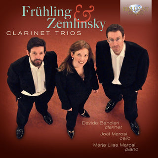 the album cover for Davide Bandieri - Clarinet Trios