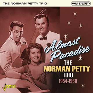 the album cover for Norman Petty Trio - Almost Paradise 1954-1960 (Uk)