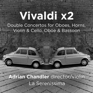 the album cover for Vivaldi - Double Concertos